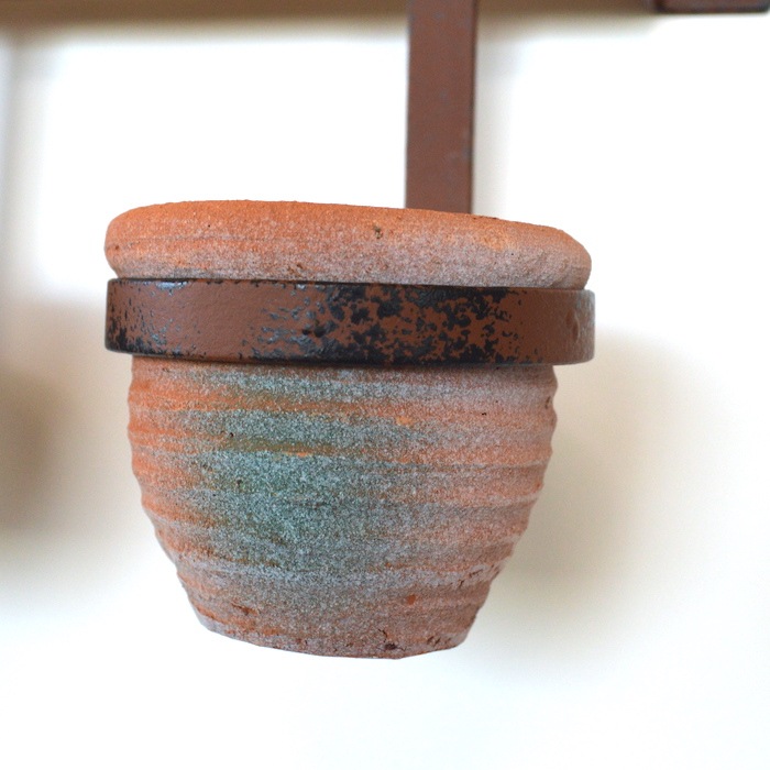 ウェルカムテラコッタポット 素焼き鉢 シンプル ガーデニング 園芸 プランター ナチュラル おしゃれ シャビー カントリー インテリア雑貨 ガーデニング用品 三和ポチット