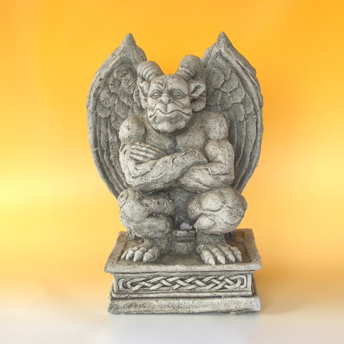 石像 デビル エクステリア ゴシック グロテスク 悪魔 魔除け