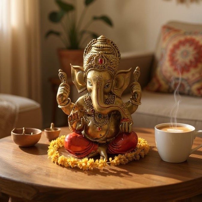 ガネーシャ 朱色 学業向上 商売繁盛 開運 ヒンドゥー教の神様 象の神様