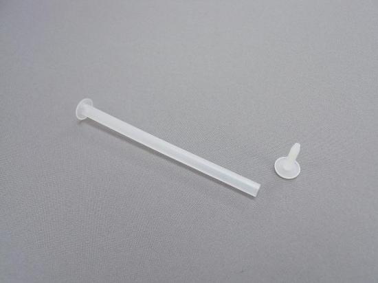 ストッパー　S-8（100本）※直径5mm 白箱入り