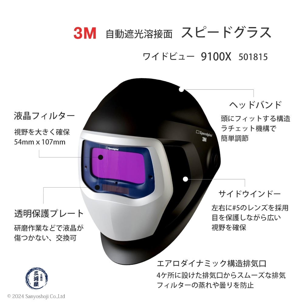 3M スピードグラス™ 溶接シールド 9100MP 3Mカタログサイト】3M™ スピードグラス™ 自動遮光