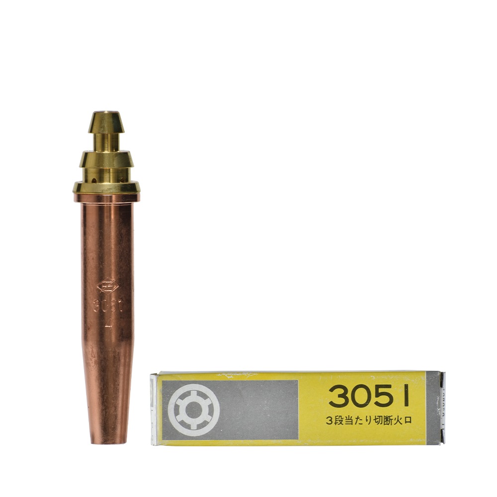 日酸TANAKA　火口3055W-3  ５本 日酸TANAKA LPG ( プロパンガス ) 用 中圧式吹管・自動機用切断火口