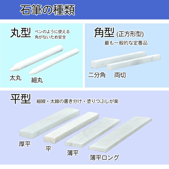 大阪石筆 ( OSK ) ろう石 ( 石筆 ) 丸型 ( 太 ) 太丸 箱 50本 | 大阪