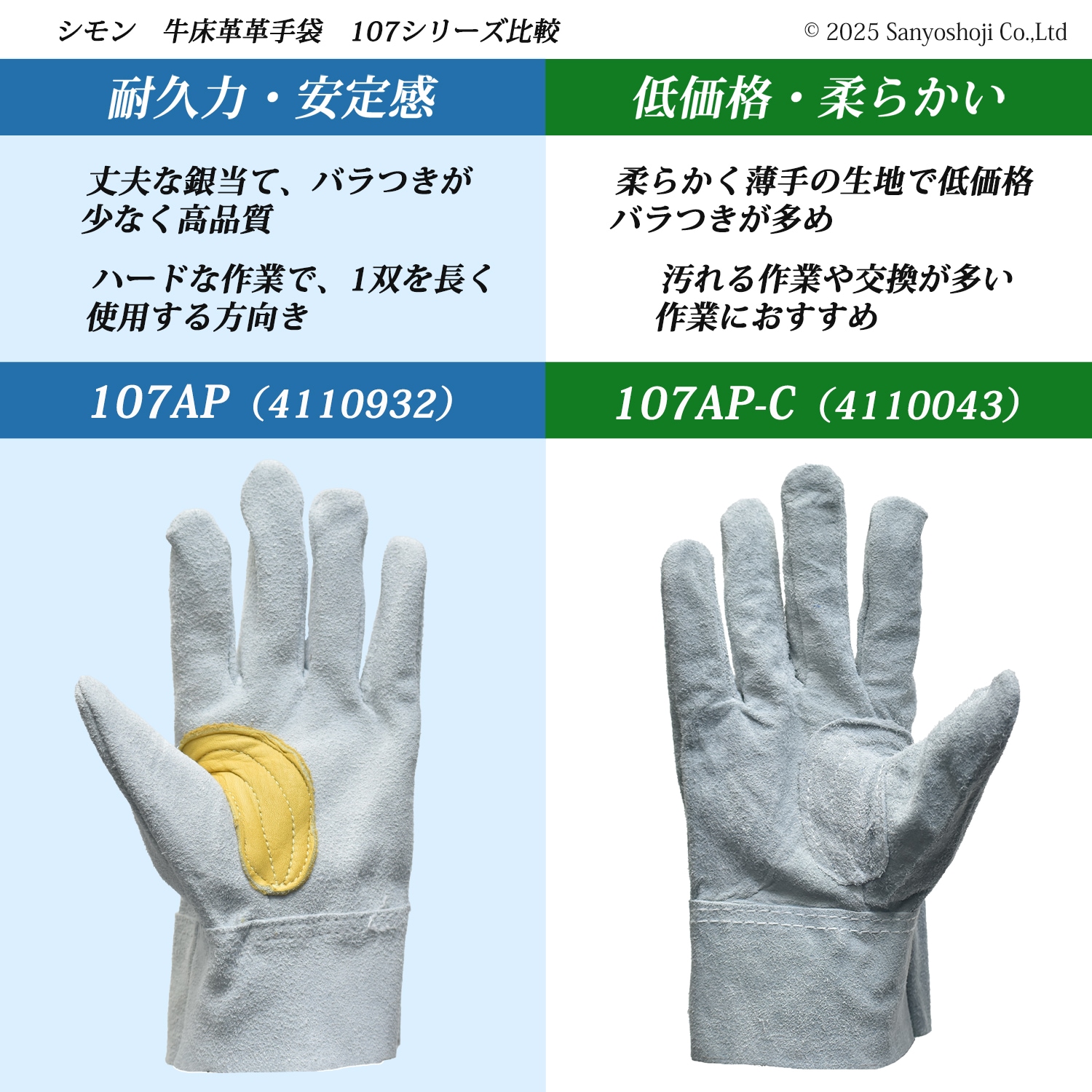 シモン ( Simon ) 牛床革 手袋 107AP 銀当背縫い 使えば使うほど手に