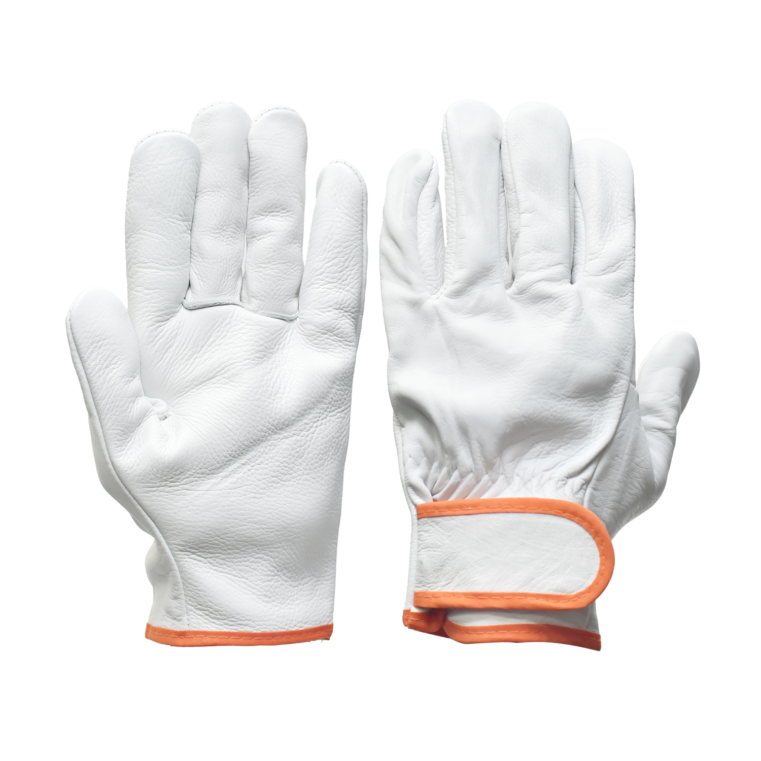 シモン ( Simon ) 牛本革手袋 CG-723 Mサイズ マジック止め式 お得な3