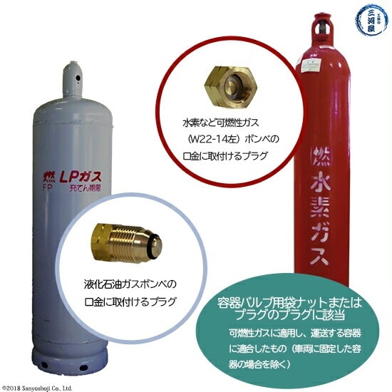 高圧ガス保安法 ・ 液石法 に基づく 漏洩防止器具 可燃性ガス 用・ LP