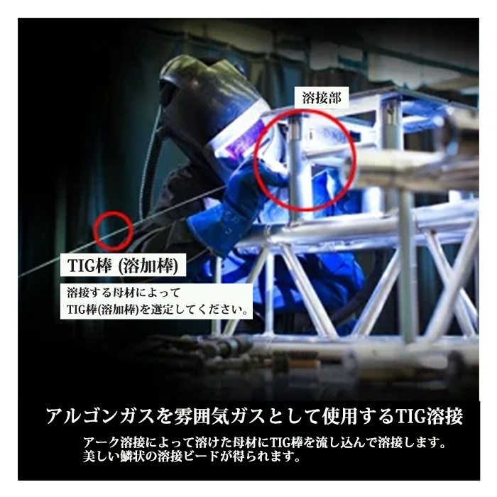 ニッコー熔材 ( NICHIA )　TIG棒 ( 溶加棒 ) 　NS-308R ( NS308R )　ステンレス 用 φ 2.0mm 1000mm ばら売り 1kg