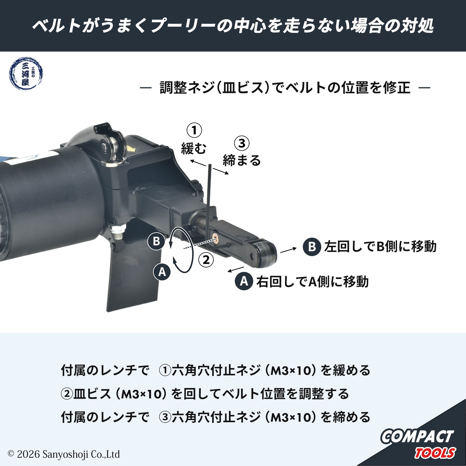コンパクトツール エアベルトサンダー RG-210 ベルトサイズ 幅 10mm