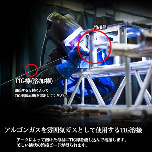 ニッコー熔材 ( NICHIA )　TIG棒 ( 溶加棒 ) 　NS-309R ( NS309R )　ステンレス と 鉄 の溶接用 φ 2.4mm 1000mm ばら売り 1kg