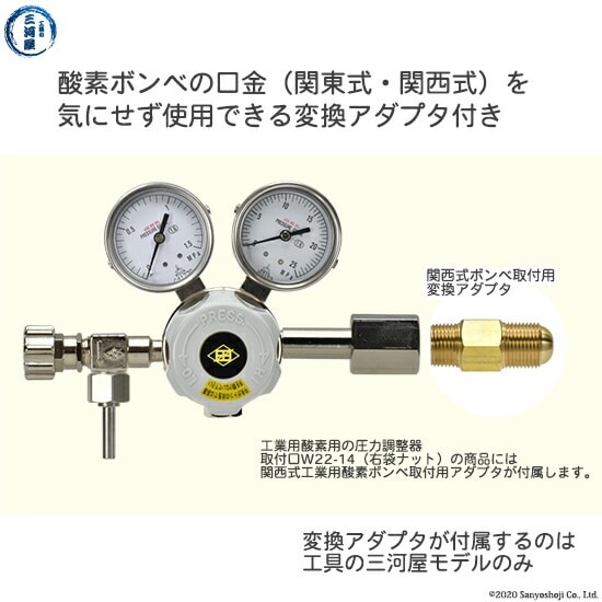 日酸TANAKA 高圧ガス調整器 ( レギュレーター ) COMET ( コメット ) O2
