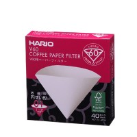 ハリオ V60ペーパー01漂白 40枚 VCF−01−40W