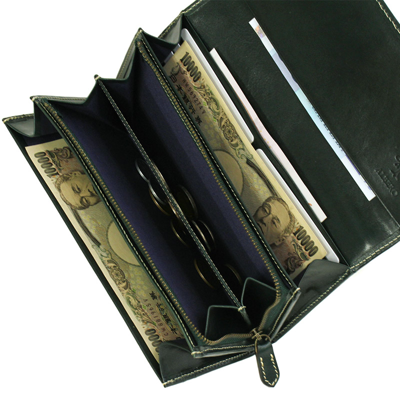 【送料無料 名入れ無料】 ALBERO 長財布 オールドマドラス 6504