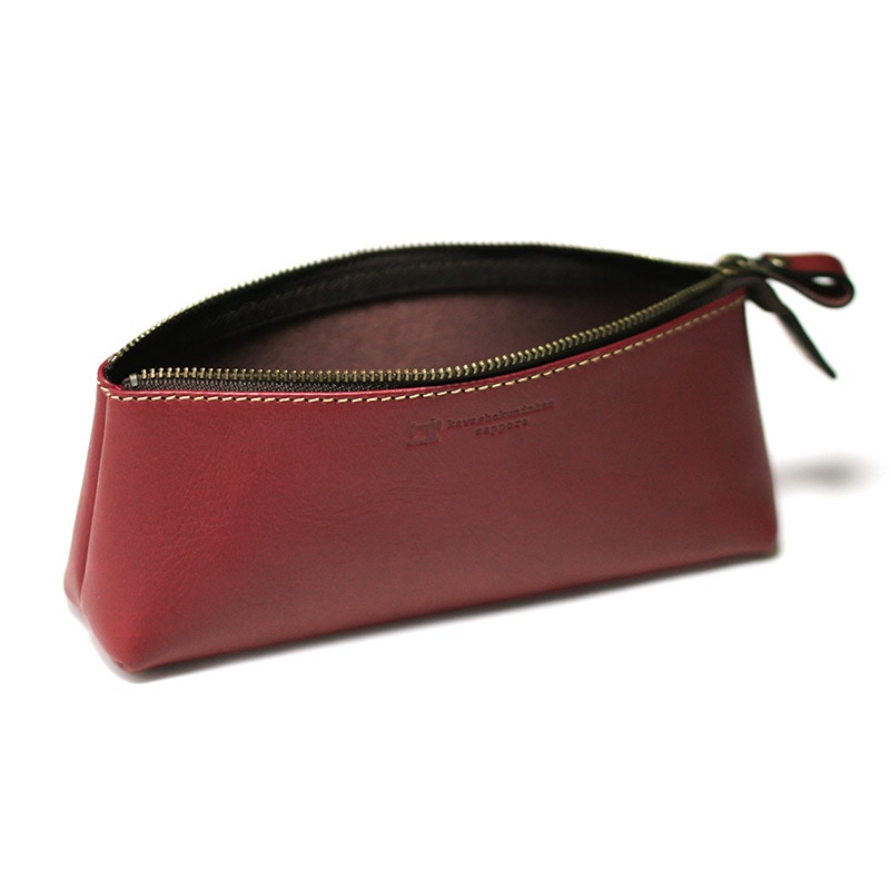 送料無料 名入れ不可】 札幌革職人館 三角ペンケース｜【公式】札幌