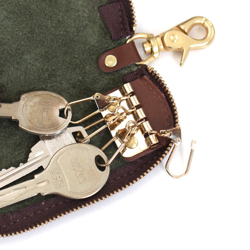 【名入れ不可  送料無料】 PARLEY キーケース フィンランドエルク fe-11