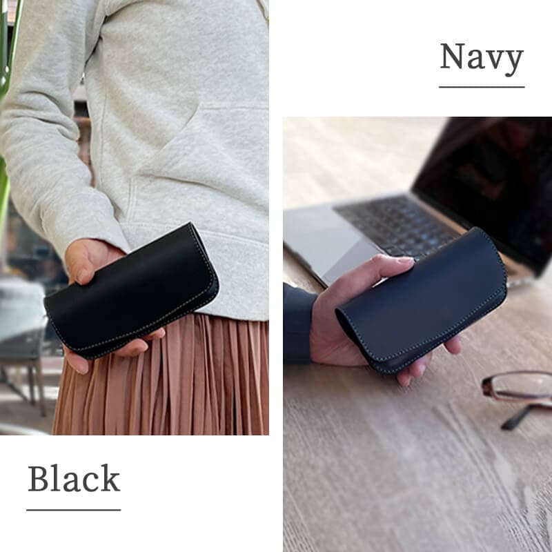 【名入れ無料 送料無料】 札幌革職人館 メガネケース