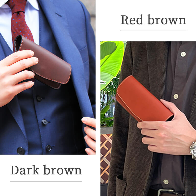 【名入れ無料 送料無料】 札幌革職人館 メガネケース