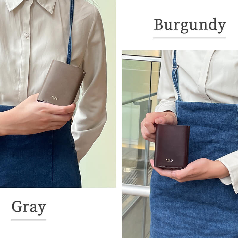 【送料無料 名入れ不可】 REVEL ミニ財布 ENOUGH 二つ折り ミニ財布 r602