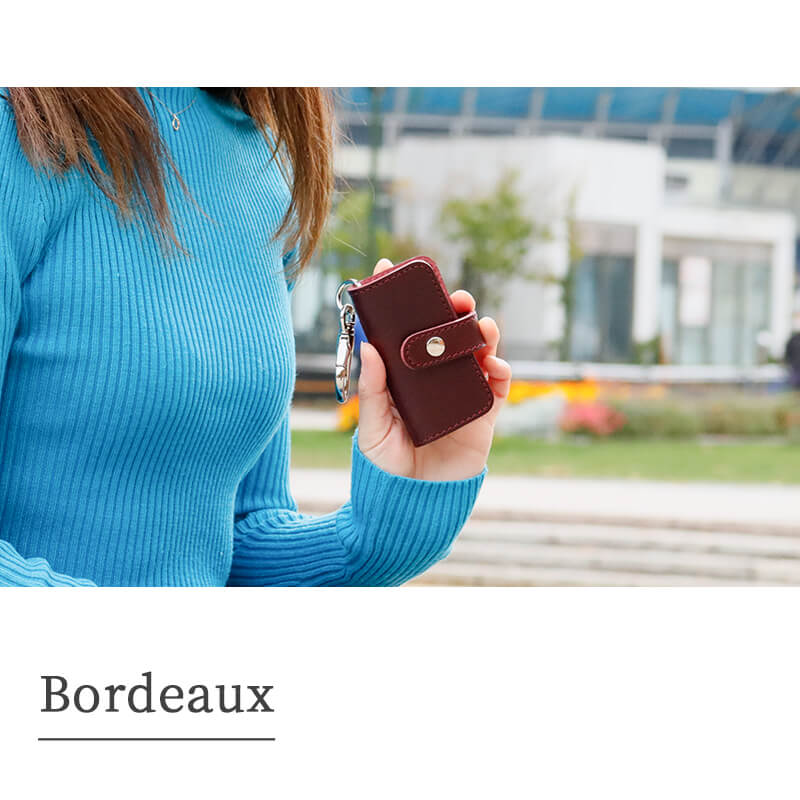 【名入れ無料 送料無料】 札幌革職人館 5連キーケース ブッテーロ