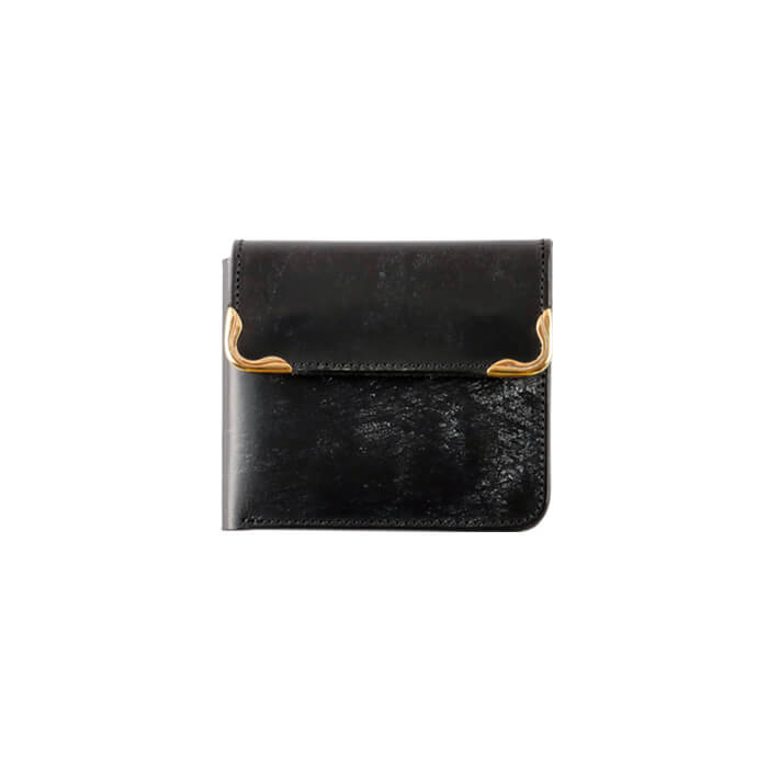 【送料無料 名入れ不可】 cramp 2つ折りウォレット UKブライドルレザー 池之端銀革店