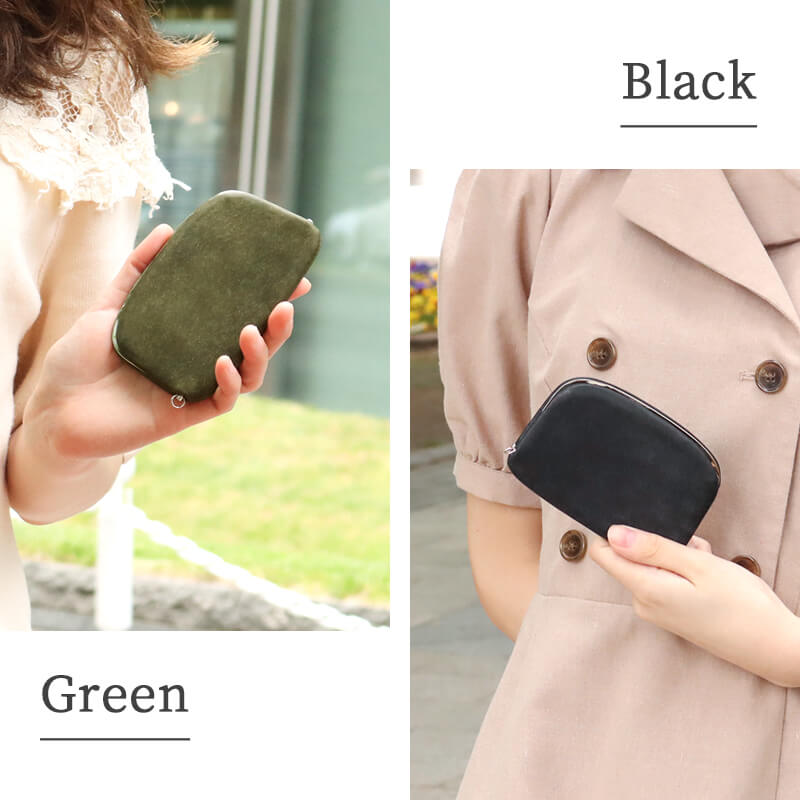 【送料無料 名入れ不可】 札幌革職人館 押し口ミニ財布 プエブロ イタリアンレザー