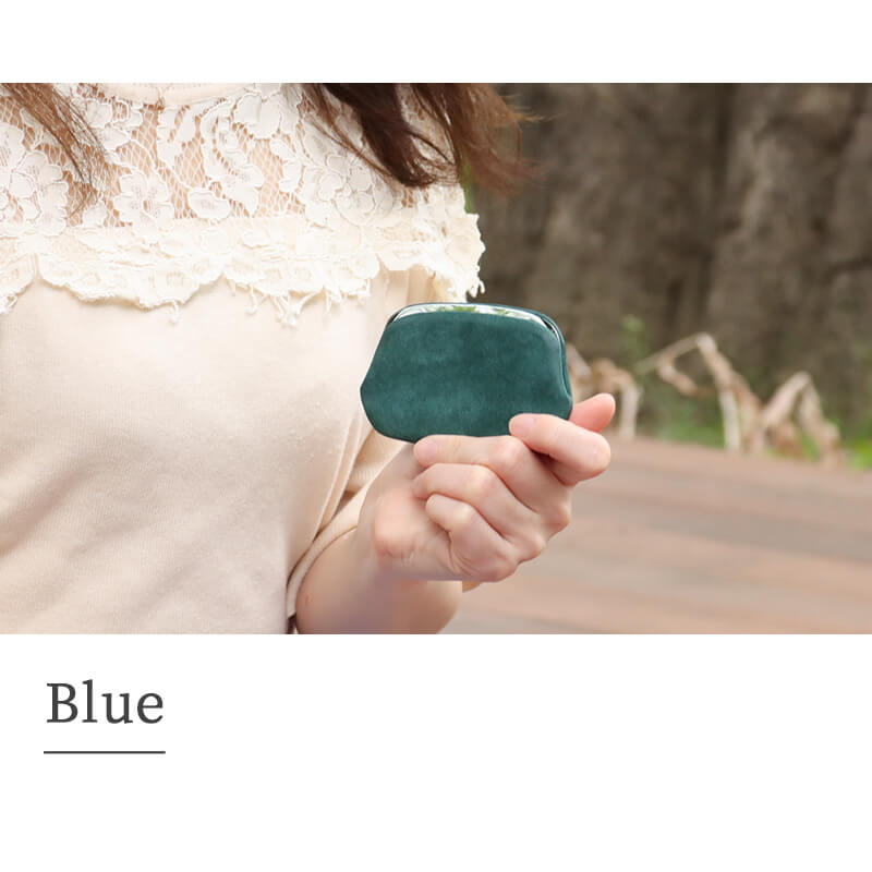 【送料無料 名入れ不可】 札幌革職人館 押し口コインケース プエブロ イタリアンレザー