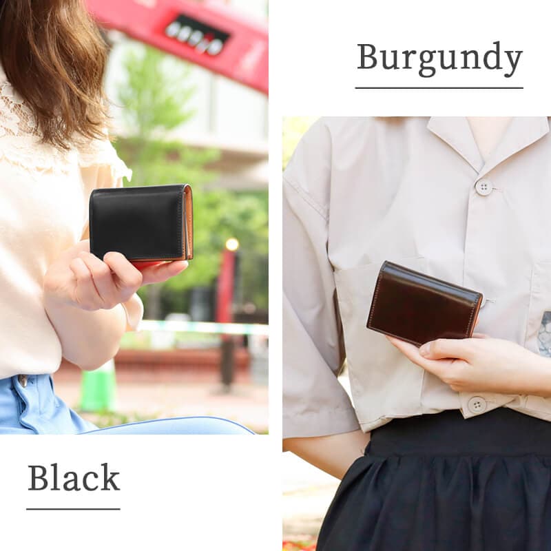 【送料無料 名入れ不可】 Flathority シェルコードバン 名刺入れ