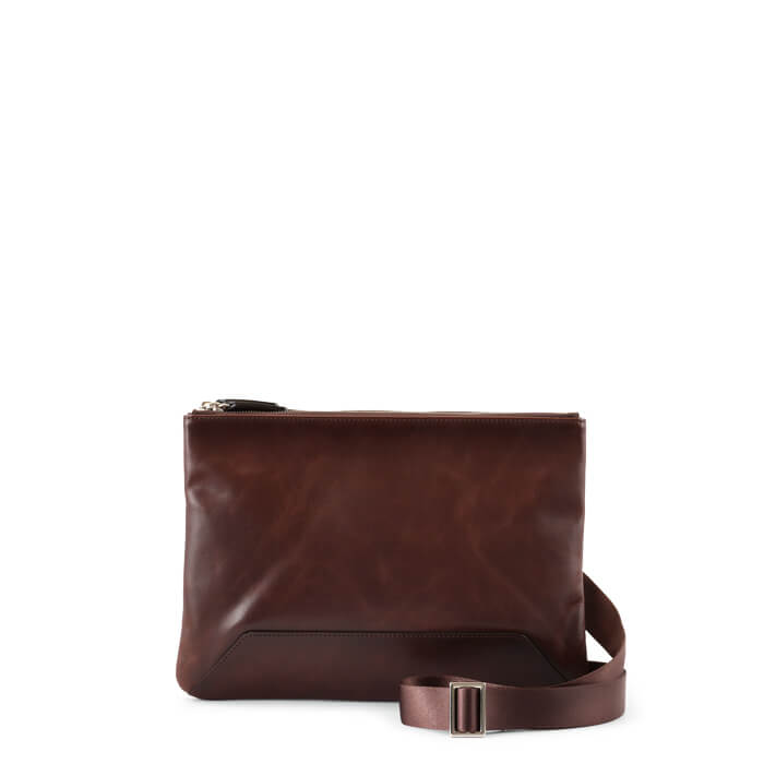 【送料無料 名入れ不可】 BALZO shadowレザー サコッシュ ショルダーバッグ