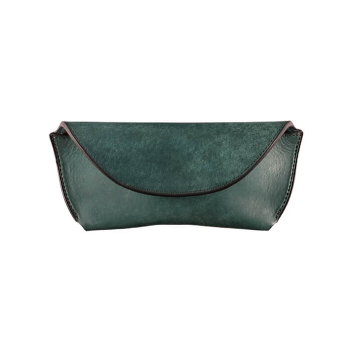 【送料無料 名入れ不可】 Flathority プエブロレザー ランド メガネケース FP507