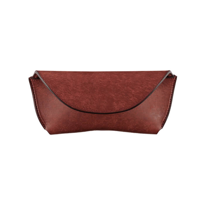 【送料無料 名入れ不可】 Flathority プエブロレザー ランド メガネケース FP507