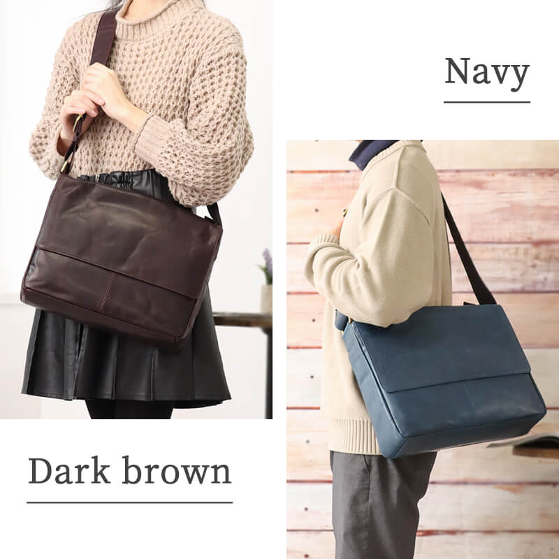 【送料無料 名入れ不可】 Dakota BLACK LABEL ホーストIII ショルダーバッグ L 1623806