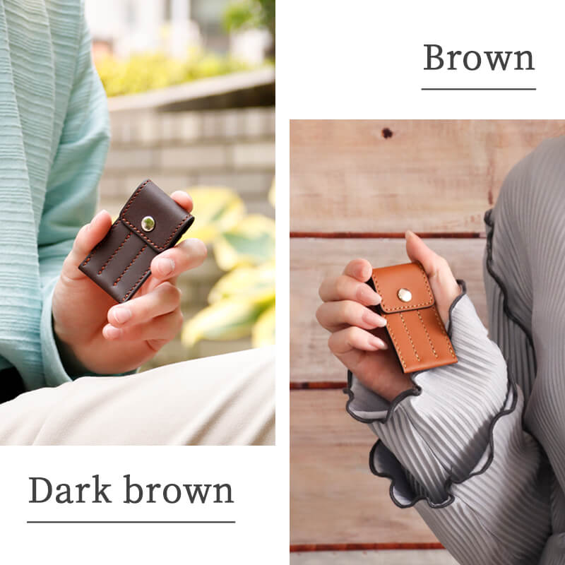 【送料無料 名入れ不可】 札幌革職人館 つまようじケース 爪楊枝入れ