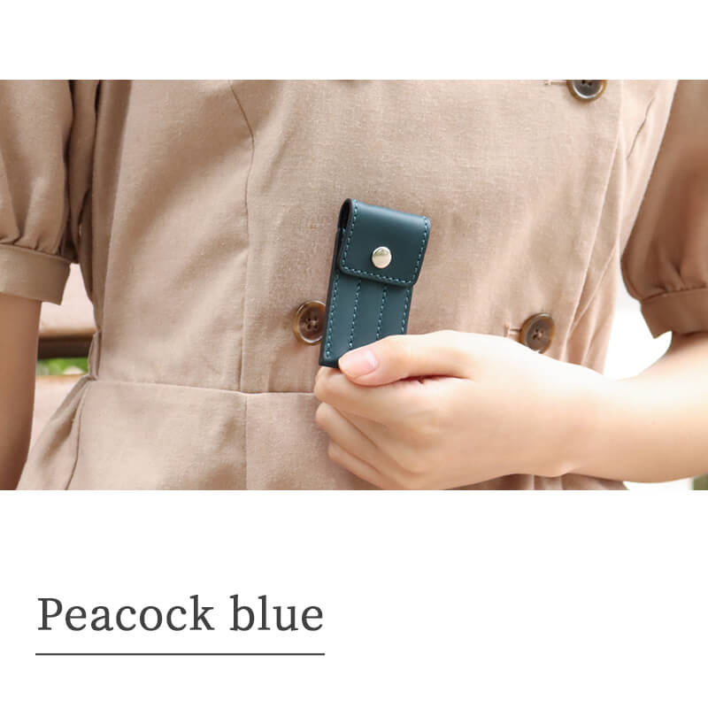 【送料無料 名入れ不可】 札幌革職人館 つまようじケース 爪楊枝入れ