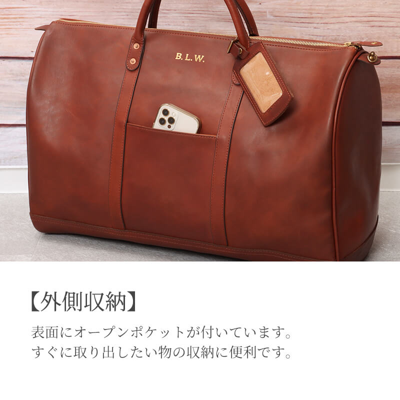 【送料無料 名入れ無料】 vasco ヴァスコ レザー トラベル ボストン VS-261L