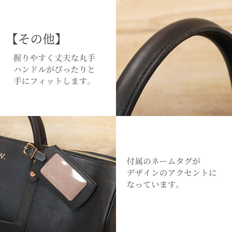 【送料無料 名入れ無料】 vasco ヴァスコ レザー トラベル ボストン VS-261L