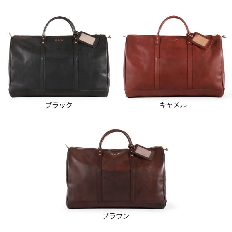 【送料無料 名入れ無料】 vasco ヴァスコ レザー トラベル ボストン VS-261L