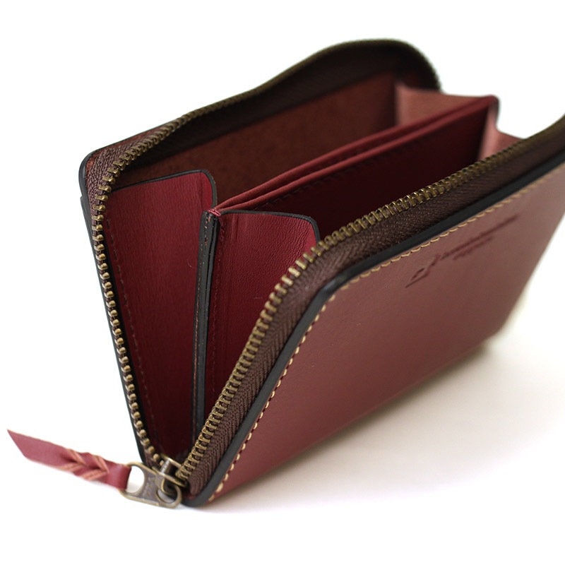 【送料無料 名入れ不可】 札幌革職人館 角型コインケース