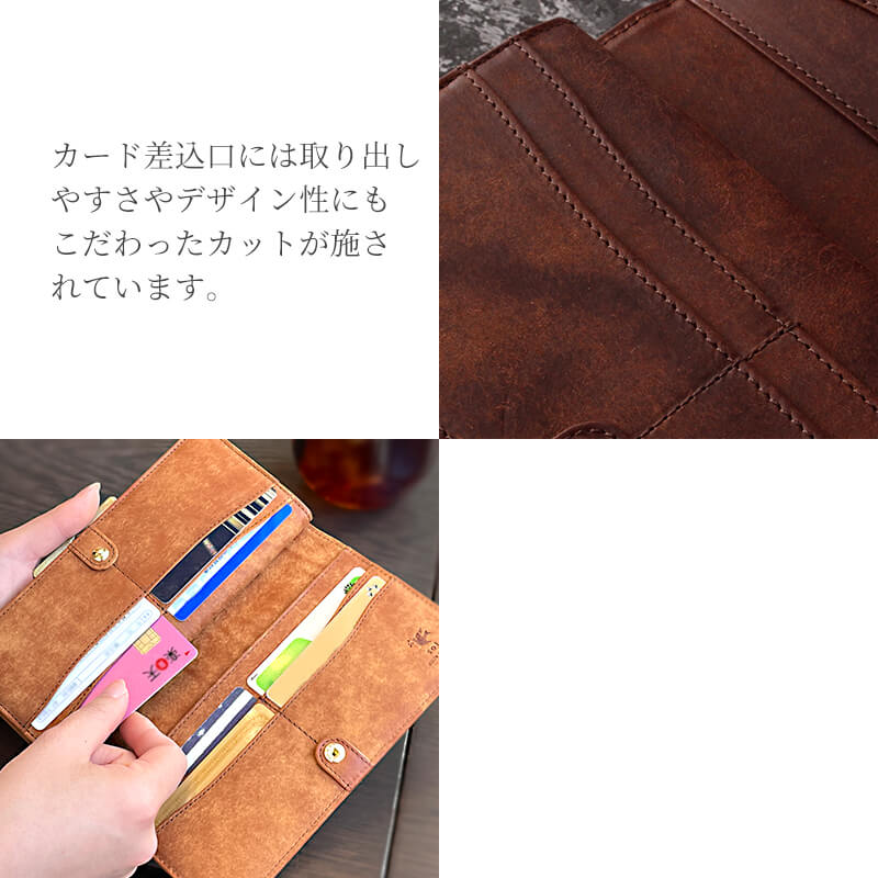 【送料無料 名入れ無料】sot がま口長財布 プエブロレザー so-w-0200 財布
