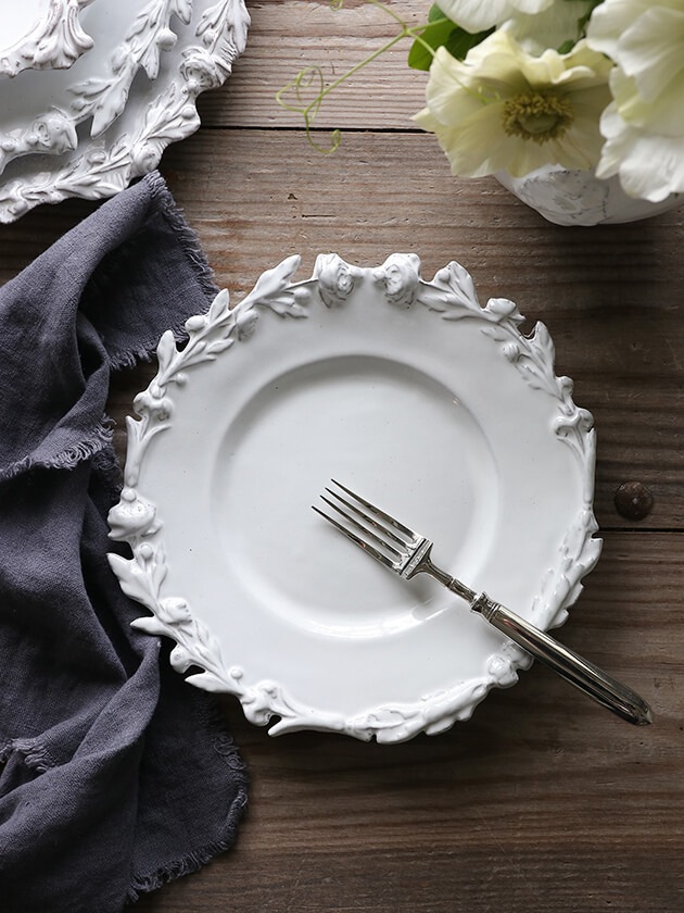 ローズデクーペデザートプレート - サラグレース