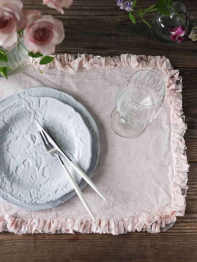 Chez moiプレースマットChicクォーツ シェモア ～ サラグレース