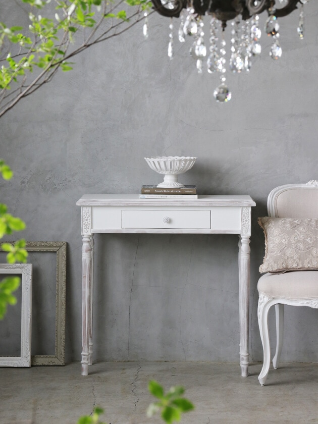 EnchanteコンソールWillowウォッシュドホワイト