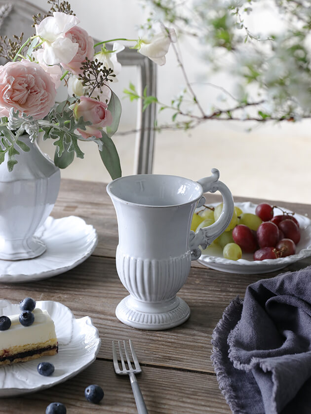 LSA フラワーベース H45cm ブラック・ホワイト・グレー LSA フラワー