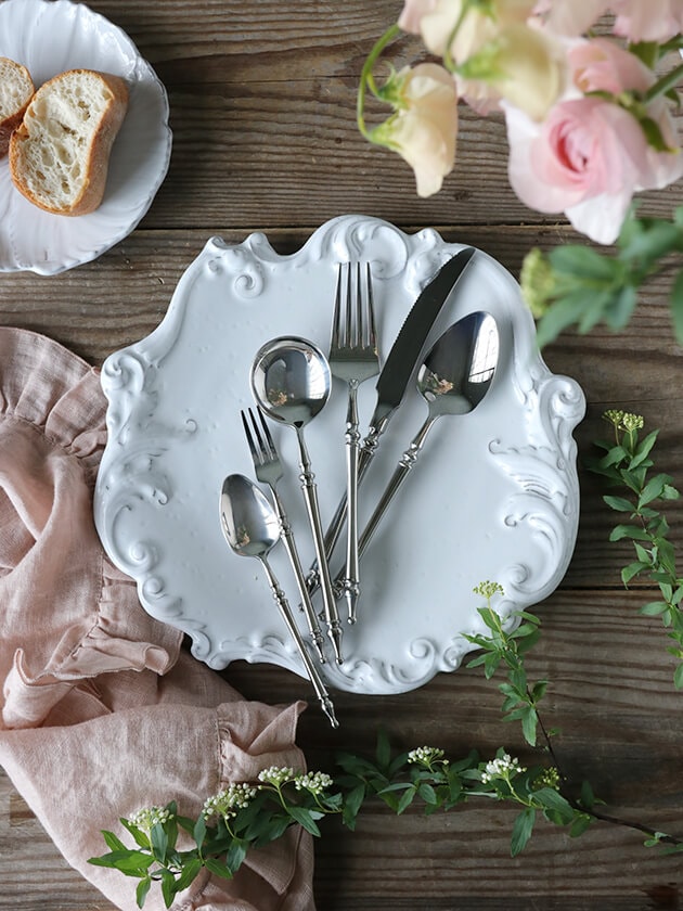 カトラリーPollyミラーシルバー