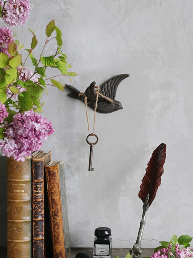 フック BIRD ブラウン