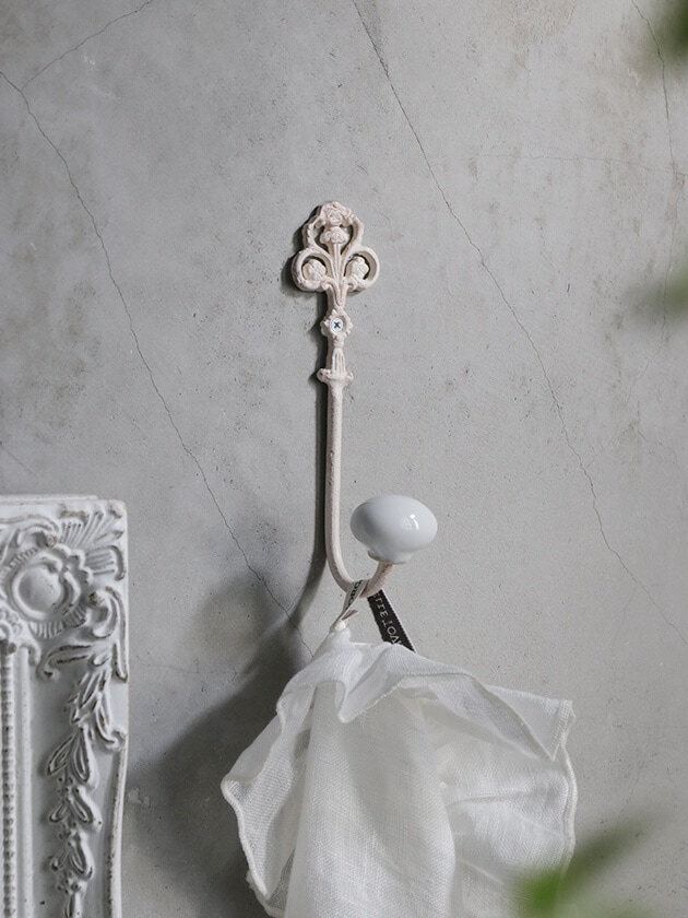 QUAINT&QUALITY フック FRENCH ホワイト