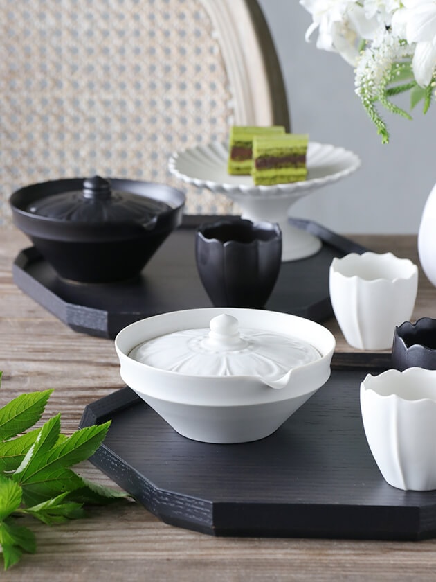 臼杵焼 輪花宝瓶