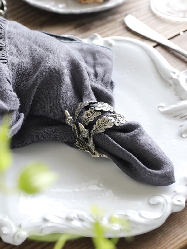 Pewter�ʥץ�����Acorn Wreath