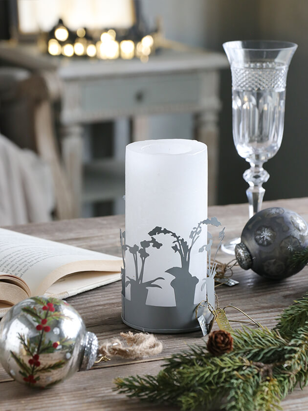 Walther&Co.キャンドルホルダーCHRISTMAS ROSE