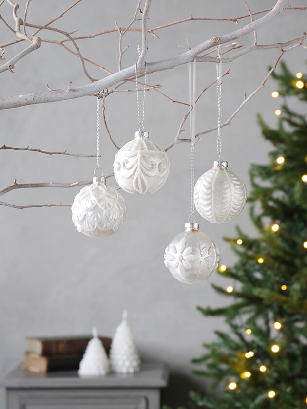 クリスマス　ガラス製オーナメントセット 000000025984_b2XJEJE.jpg