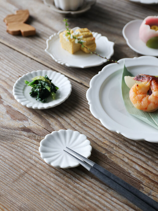 藤村佳澄箸置き ホワイト