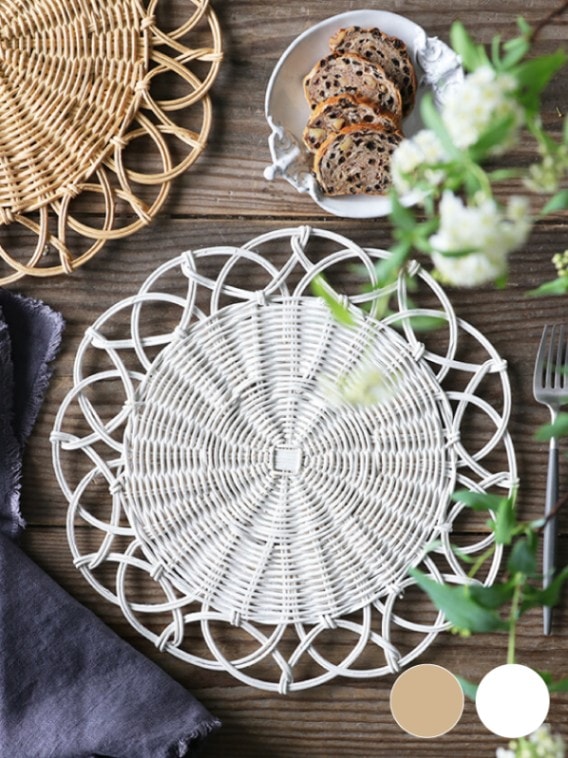 Farmie ラタン アンダー プレート SunFlower